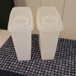 Tupperware Cereal Keepers